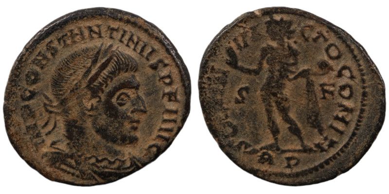 Constantinus I. (307-337 AD). Follis. (16mm, 2,85g) Antioch. Obv: CONSTANTINVS A...