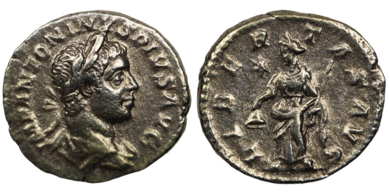 Elagabal. (220-221 AD). Denar. (17mm, 3,15g) Rome. Obv: IMP ANTONINVS AVG. laure...