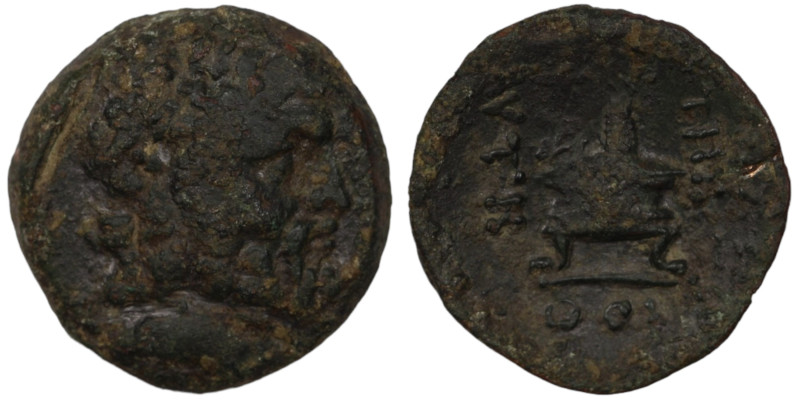 Cilicia. Mopsos. (164-27 BC). Bronze Æ. (21mm, 7,90g) Obv: laureate head of Zeus...