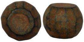 Islamic Weight. Bronze. (13mm, 5,71g)