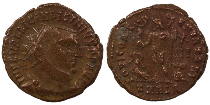 Licinius I. (321-323 AD). Follis. (19mm, 3,41g) Alexandria. Obv: IMP C VAL LICIN...