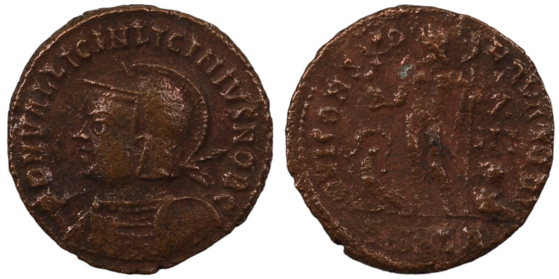 Licinius II. (317-324 AD). Follis. (19mm, 3,08g) Alexandria. Obv: D N VAL LICIN ...