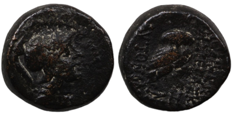 Antiochos VII. Euergetes. (138-129 BC). Bronze Æ. (13mm, 3,28g) Antioch.