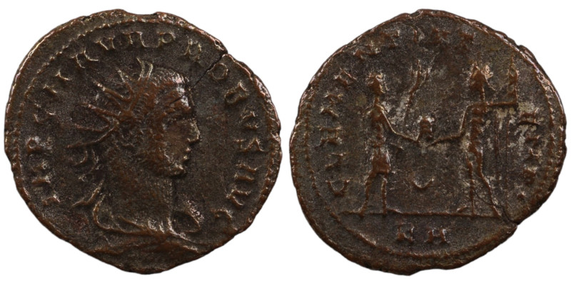 Probus. (276-282 AD). Æ Antoninian. (22mm, 3,08g) Antioch. Obv: IMP C M AVR PROB...