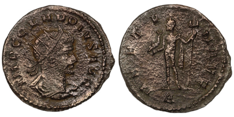 Claudius II. Gothicus. (268-269 AD). BI Antoninianus. (20mm, 3,21g) Antioch.