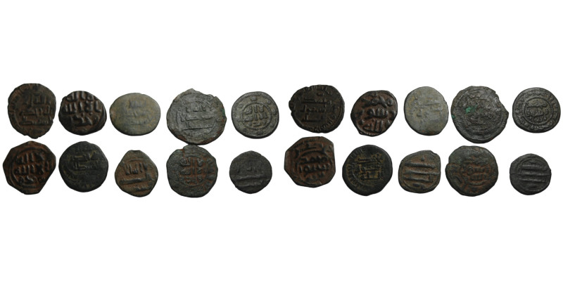 LOT Of Islamic 10 Coins AE
Umayyad 5 pcs ( various types ) and Abbasid 5 PCS ( A...