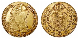 Carlos III
Escudo. AV. Madrid DV. 1787. 3.35g. Cal.629. MBC+.