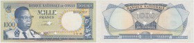 Billetes extranjeros
1000 Francos. 1964. Cancelado en perforación (estrellas de 5 puntas). P.8a. SC.
