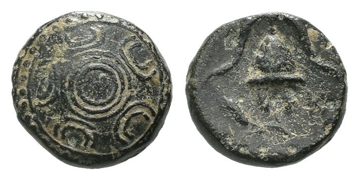 Weight 3.74 gr - Diameter 14 mm Greek Bronze Coin