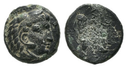 Weight 5.08 gr - Diameter 17 mm Greek Bronze Coin