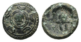 Weight 3.86 gr - Diameter 17 mm Greek Bronze Coin