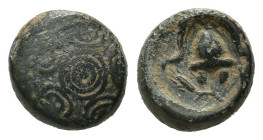 Weight 4.64 gr - Diameter 15 mm Greek Bronze Coin