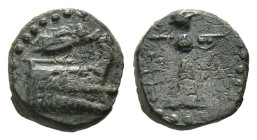 Weight 3.43 gr - Diameter 16 mm Greek Bronze Coin