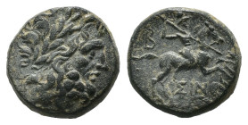 Weight 6.79 gr - Diameter 18 mm Greek Bronze Coin