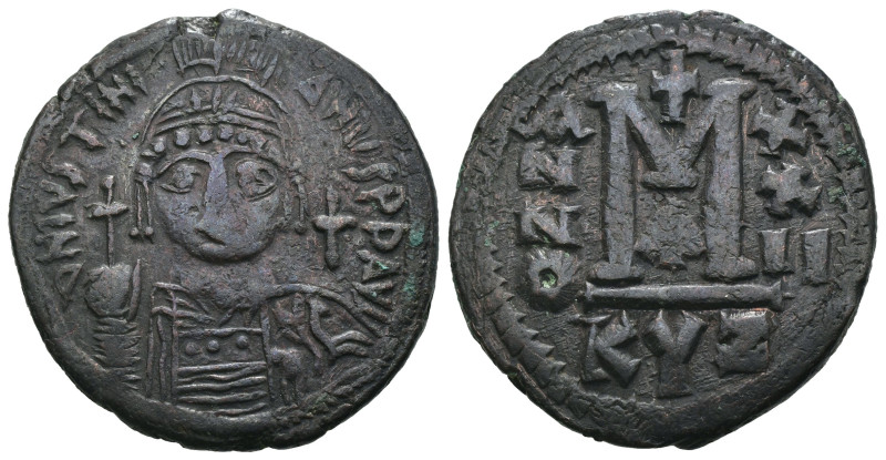 Weight 19.06 gr - Diameter 34 mm Byzantine Bronze Coin