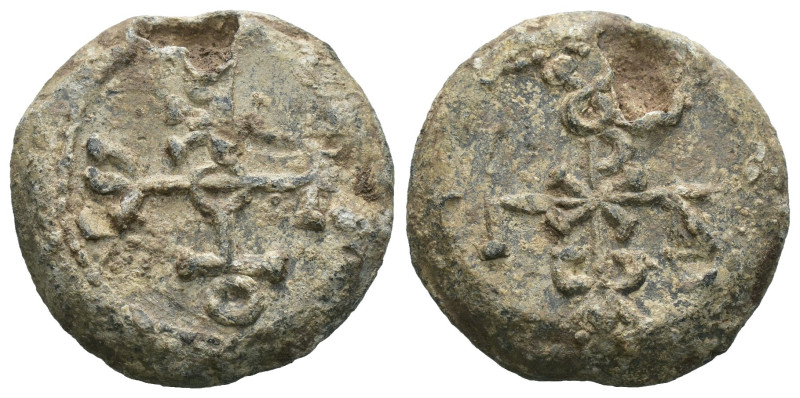 Weight 17.32 gr - Diameter 22 mm Byzantine Seal