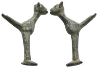 Weight 47.75 gr - Diameter 62 mm Ancient Bronze Figure