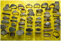 Weight 185.78 gr - 56 pieces Ancient Bronze Mix. No Return