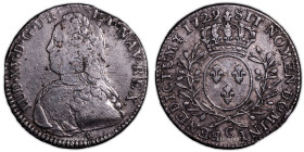 France – Louis XV – 1/2 Ecu aux branches d’olivier – 1729 C Caen – shipwreck le dromadaire 
 Coin with a pleasant appearance.Regular worn with light ...