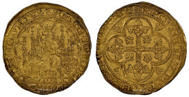 France - Gold – Philippe VI de Valois – Écu d’or à la chaise – NGC MS 62
Coin with bright original luster. Wide planchet slightly irregular. Superb e...