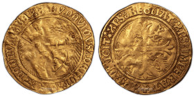 France – Louis XII – Gold Ecu d’or aux porcs-epics – Montpellier 
 Coin with important and regular worn. Very nice example. 
 Reference: Duplessy.65...