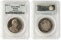 Germany Prussia 3 Mark 1913-A 25th Year of Reign