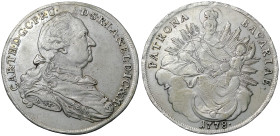 Germany Bavaria Konventionstaler 1778