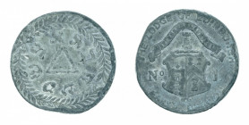 France Freemasontry ORIENT D’EDINBURGH LODGE D’EDINBURGH N°1 MARY’S CHAPEL 25mm 11.04g Hebrew Text