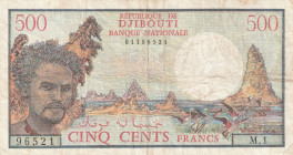 Djibouti 500 Francs ND(1979)