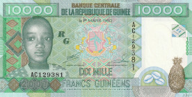 Guinea 10.000 Francs 2007