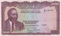Kenya 100 Shillings 1971
