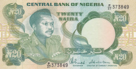 Nigeria 20 Naira 1984
