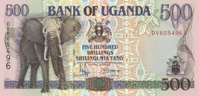 Uganda 500 Shillings 1991