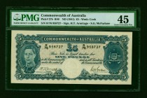 Australia 5 Pounds 1939-52 PMG 45