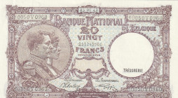 Belgium 20 Francs 1943