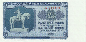 Czechoslovakia 25 Korun 1953
