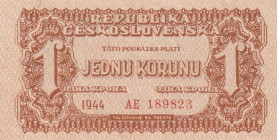 Czechoslovakia 1 Koruna 1944
