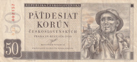 Czechoslovakia 50 Korun 1950