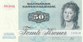 Denmark 50 Kroner 1989