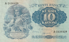 Estonia 10 Krooni 1937