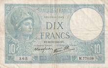 France 10 Francs 1940