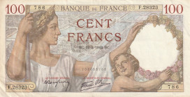 France 100 Francs 1942