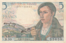 France 5 Francs 1943