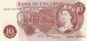 Great Britain 10 Shillings 1966
