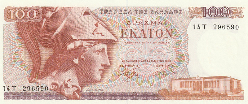 Greece 100 Drachmai 1978

P-200a, N# 204416; UNC