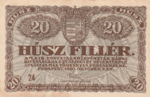 Hungary 20 Fillér 1920