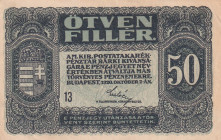Hungary 50 Fillér 1920