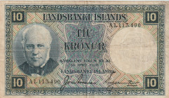 Iceland 10 Kronur 1928