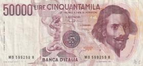 Italy 50.000 Lire 1984 Bernini