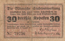 Latvia 30 Kapeikas 1916